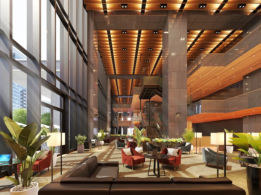 広々とした店舗空間